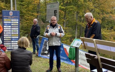 Einweihung des Hans Renner Gedenkwegs